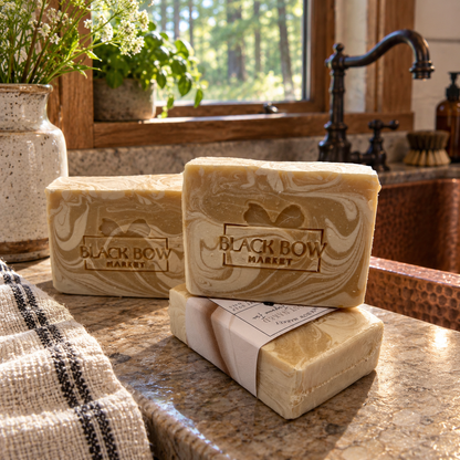 Almost Naked fragrance free artisan soap for sensitive skin